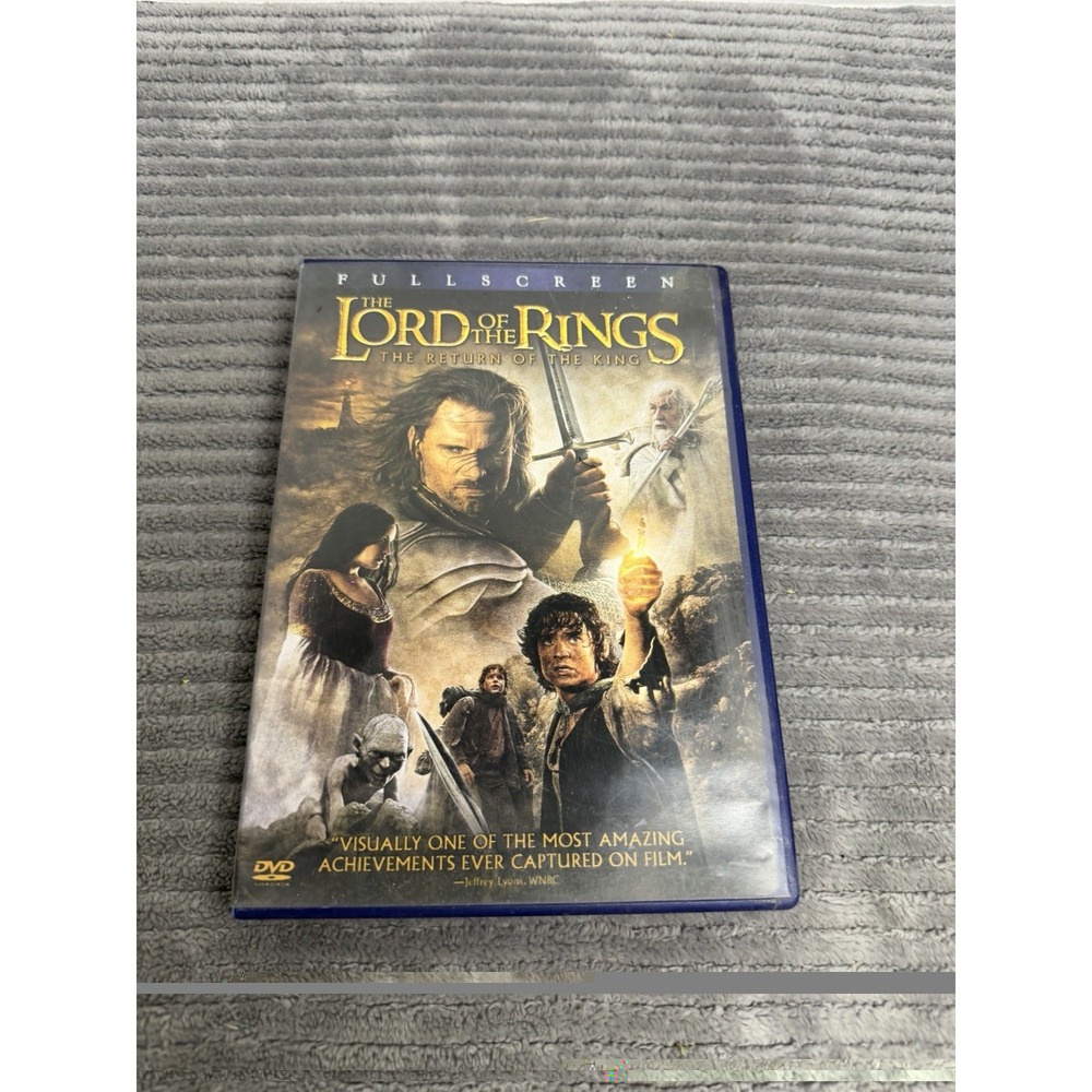 The Lord of the Rings: The Return of the King (DVD, 2004, 2-Disc Set, Full-Scrn